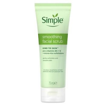 Simple smoothing facial scrub 75ml