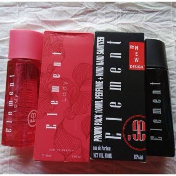 Element perfume + free wind hand sanitizer 100ml