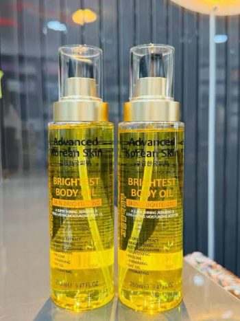 Advanced Korean  brightest body oil 280ml