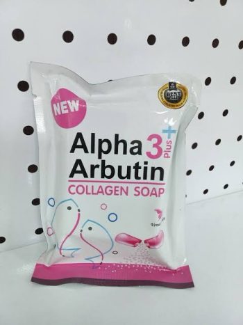Alpha arbutin collagen soap 12g