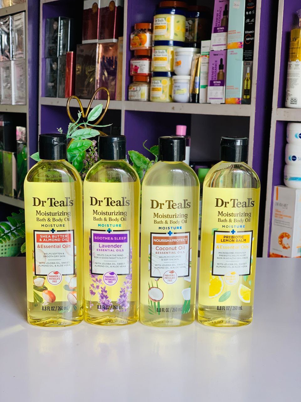 Dr teals moisturising bath & body oil 260ml