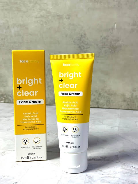 FACE FACTS BRIGHT +CLEAR FACE CREAM 75ML